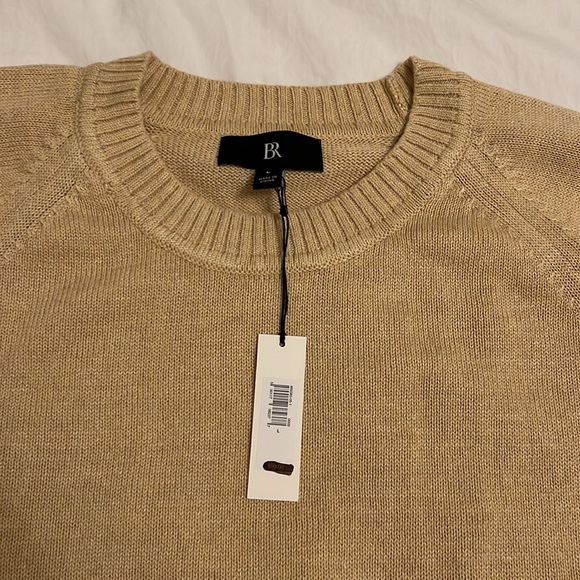 NWT: Banana Republic Men’s crew neck cotton linen sweater - Picture 2 of 7
